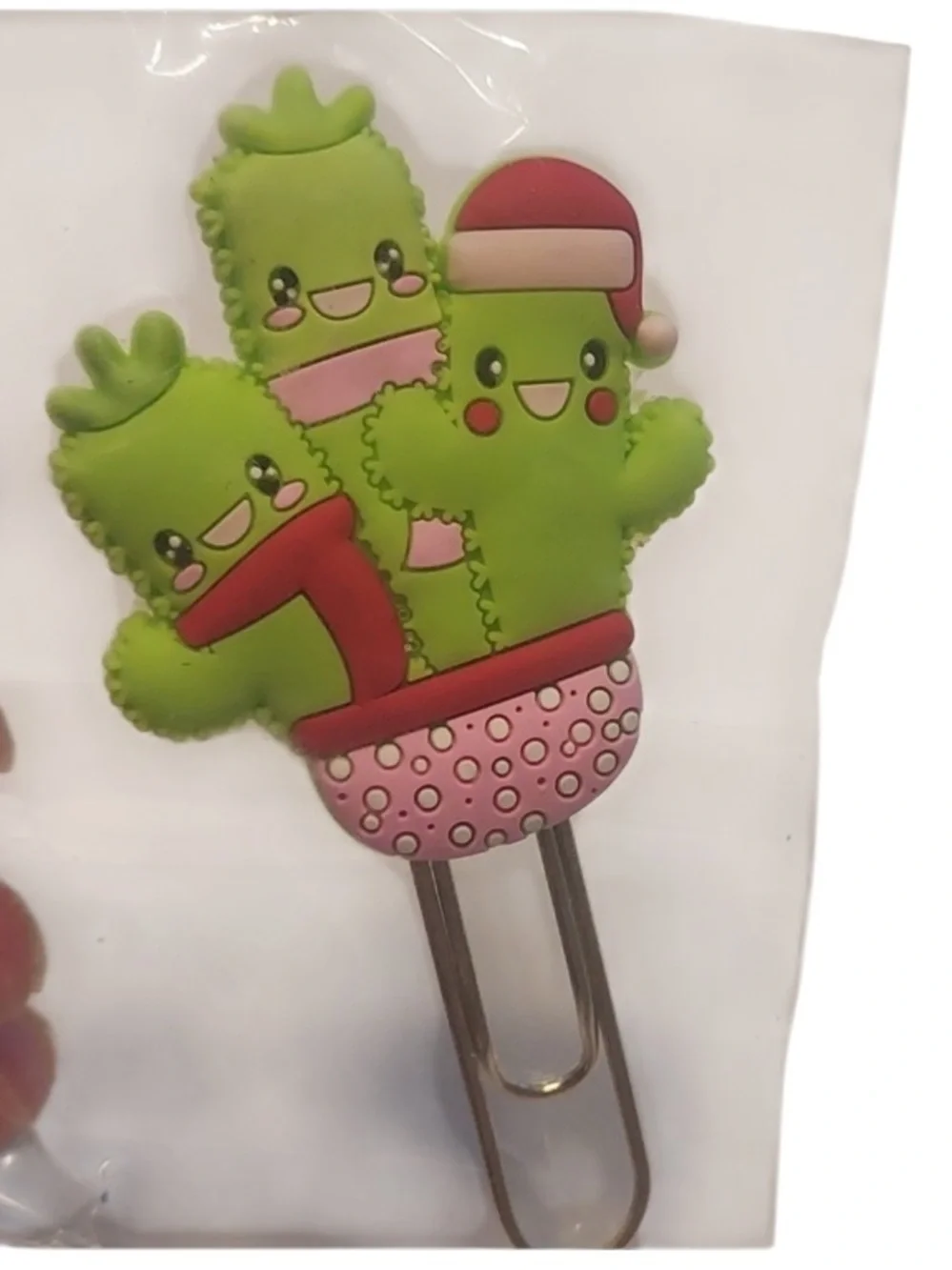 Kutie Cactus Planner  plastic Clip